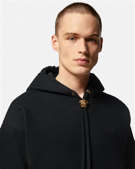 versace hoodie|versace hoodie medusa.